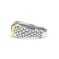 Two-Tone<LAGOS Two-Tone X Caviar Ring