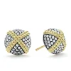 Two-Tone<LAGOS Two-Tone X Caviar Stud Earrings