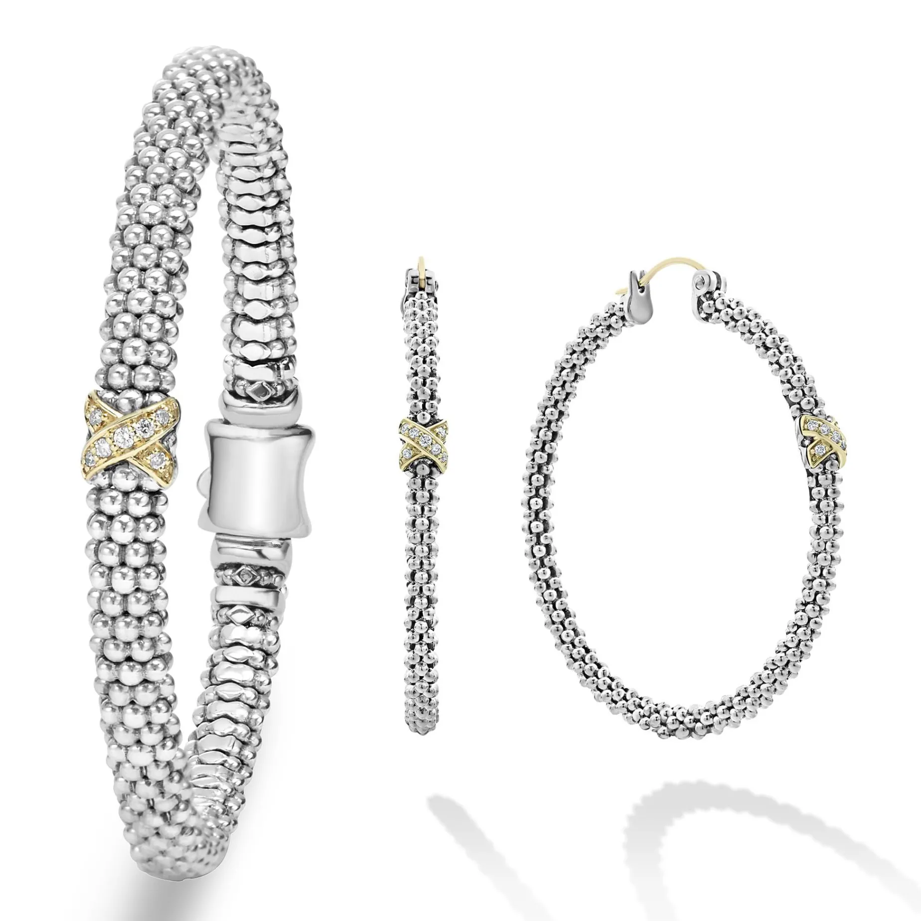 Diamonds<LAGOS Two-Tone X Diamond Gift Set