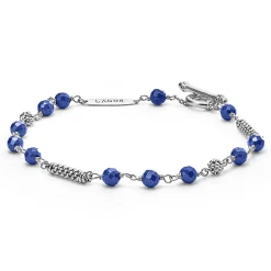 Silver<LAGOS Ultramarine Beaded Bracelet