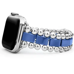 Watch Bands<LAGOS Ultramarine Ceramic And Stainless Steel Watch Bracelet-38-45Mm