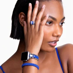 Watch Bands<LAGOS Ultramarine Ceramic And Stainless Steel Watch Bracelet-38-45Mm