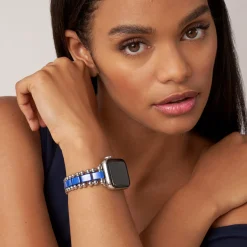 Watch Bracelets<LAGOS Ultramarine Ceramic And Stainless Steel Watch Bracelet-38-45Mm