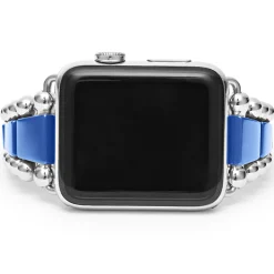 Watch Bands<LAGOS Ultramarine Ceramic And Stainless Steel Watch Bracelet-42-49Mm
