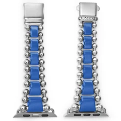 Watch Bands<LAGOS Ultramarine Ceramic And Stainless Steel Watch Bracelet-42-49Mm