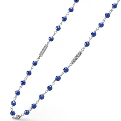 Chains<LAGOS Ultramarine Ceramic Beaded Necklace
