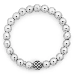 Silver<LAGOS Ultramarine Ceramic Caviar Bracelet Gift Set