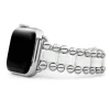 Watch Bands<LAGOS White Ceramic And Stainless Steel Watch Bracelet-38-45Mm