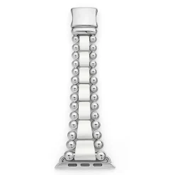 Watch Bracelets<LAGOS White Ceramic And Stainless Steel Watch Bracelet-42-49Mm