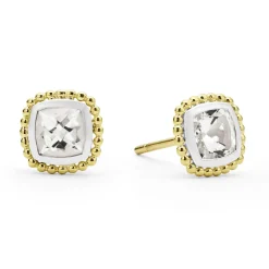 Two-Tone<LAGOS White Topaz Caviar Gift Set