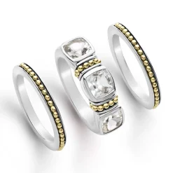 Stacking Rings<LAGOS White Topaz Stacking Rings